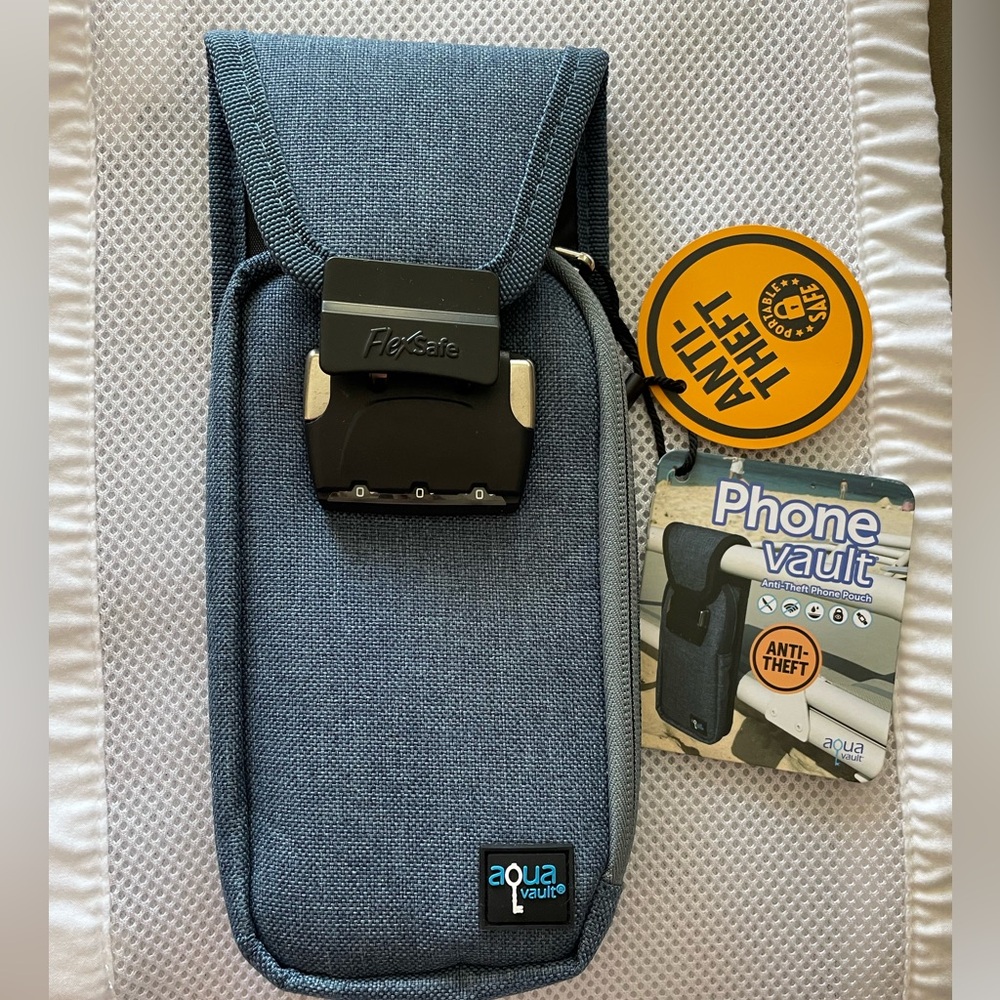 Aqua Vault - Cell Phone Anti-Theft Pouch (NEW with Tags)